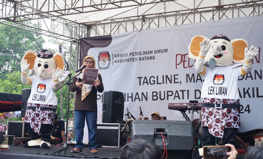 Ganesha Maskot Pilbup Batang, Simbol Pemilih Cerdas