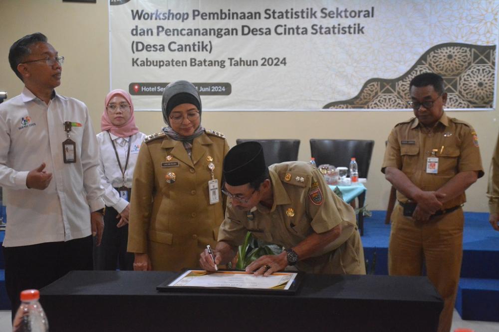 Desa Terpencil Banteng Berubah Wajah Sebagai Pionir Statistik Pedesaan