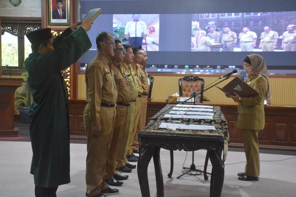 Pj Bupati Batang, Rotasi Pejabat Eselon II dengan Pertimbangan Normatif