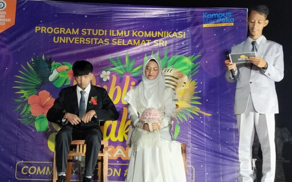 Uji Kelayakan MC, Ilkom Tampilkan Kepiawaian Mahasiswa Berceloteh