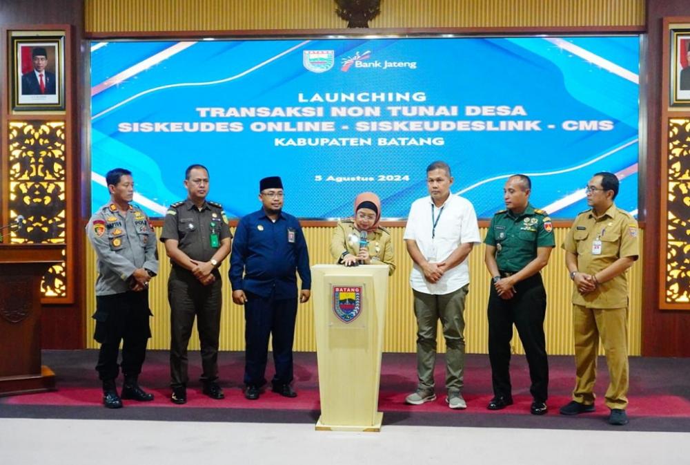 Antisipasi Adanya Korupsi, Dispermades Batang Resmi Wajibkan Transaksi Non Tunai Untuk Desa