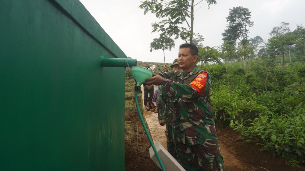 Bak Penampungan Air Bersih Siap Dioperasionalkan