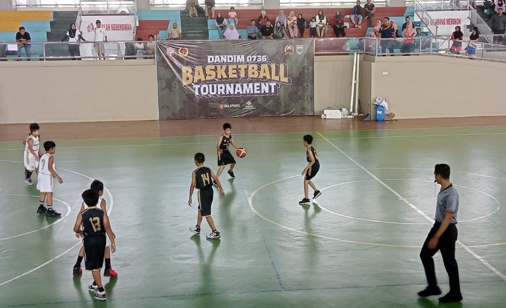 Kaderisasi Pebasket Muda, Dandim Batang Gelar Kejuaraan Tingkat Pelajar