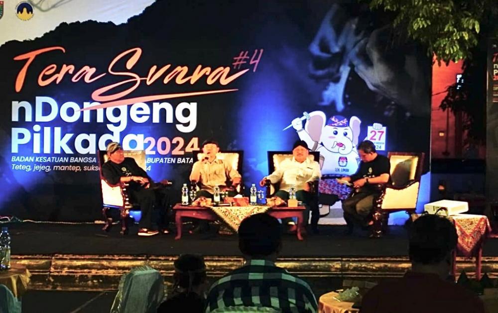 nDongeng Pilkada, Kesbangpol Batang Edukasi Generasi Muda dan Pemilih Pemula