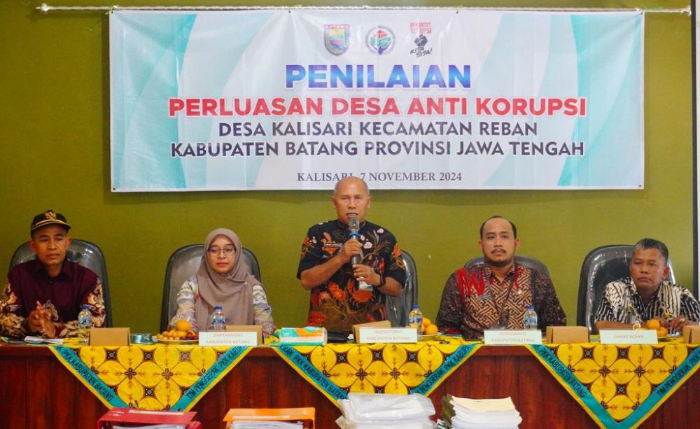 Perluasan Desa Antikorupsi, Desa Kalisari Terpilih Karena Punya Kriteria Penilaian Bagus