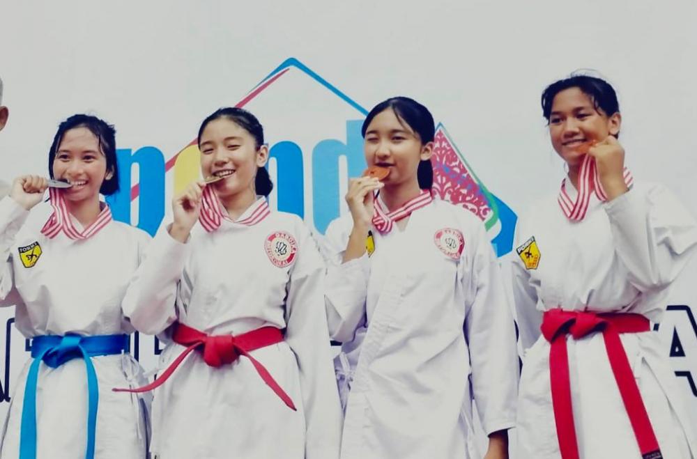 Gabdika Batang Sabet 14 Medali Pada Popda 2024 Cabor Karate