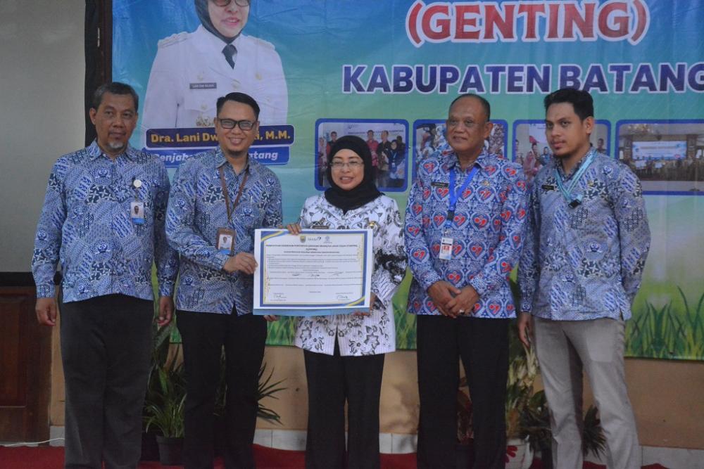 Luncurkan GENTING, Pemkab Batang Gandeng CSR Tangani Stunting