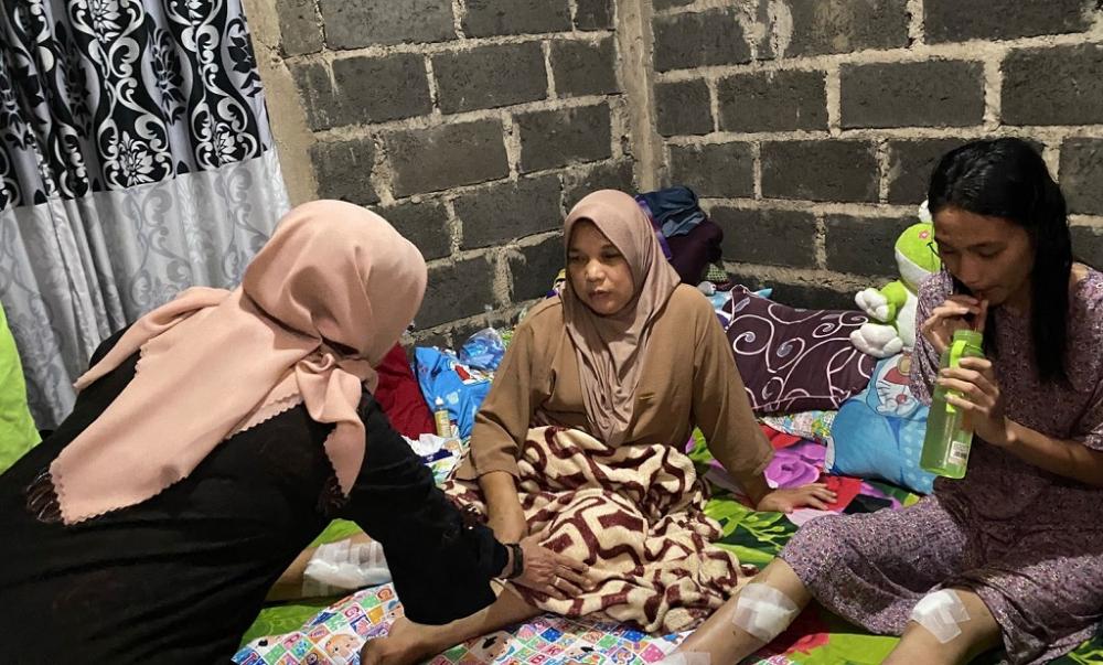 Tinjau Korban Longsor, Pj Bupati Sigap Berikan Rujukan ke RSUD Batang