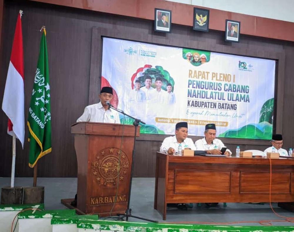 PCNU Batang Gelar Rapat Pleno I, Bahas Kinerja Organisasi