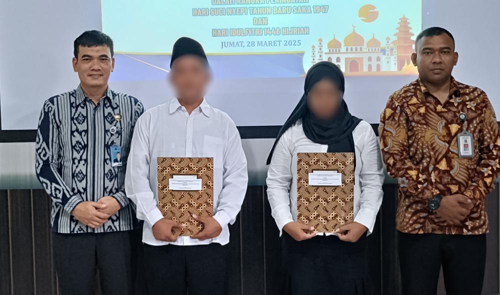 Jelang Lebaran, Ratusan Warga Binaan Lapas Batang Dapat Remisi Khusus