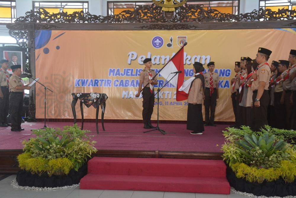 Pengurus Pramuka Peduli Dikukuhkan, Siap Jaga Kelestarian Lingkungan