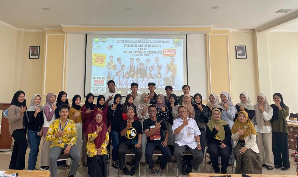 25 Anak di Batang Berhasil Dapatkan Program Bekerja Ke Jepang