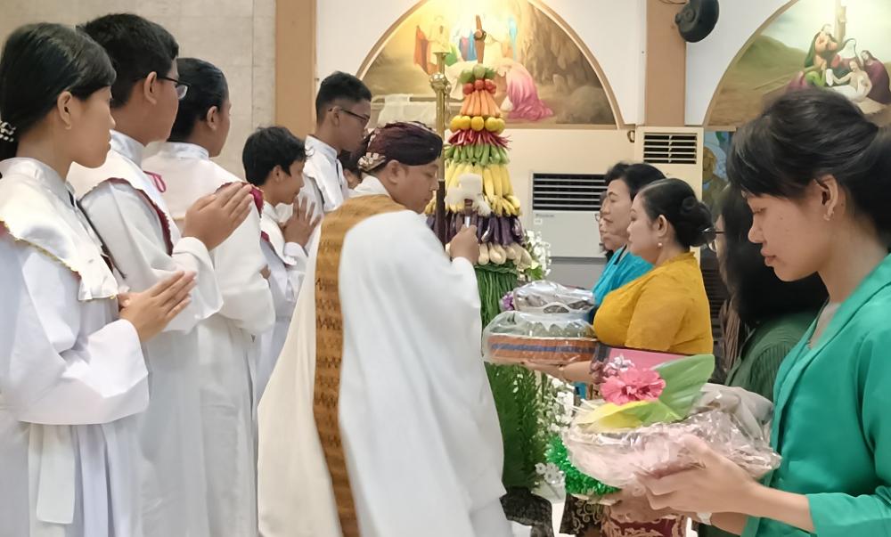 Inkulturisasi Budaya, Gereja Santo Yusup Rayakan Misa Sura
