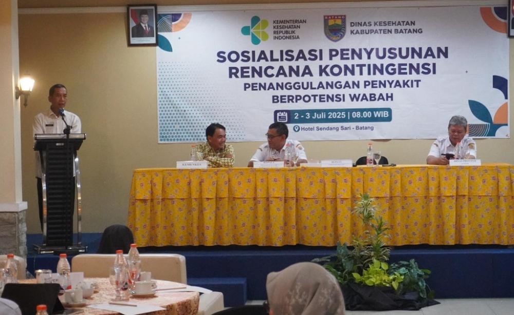 Pemkab Batang Susun Rencana Kontingensi Penanggulangan Penyakit Berpotensi Wabah