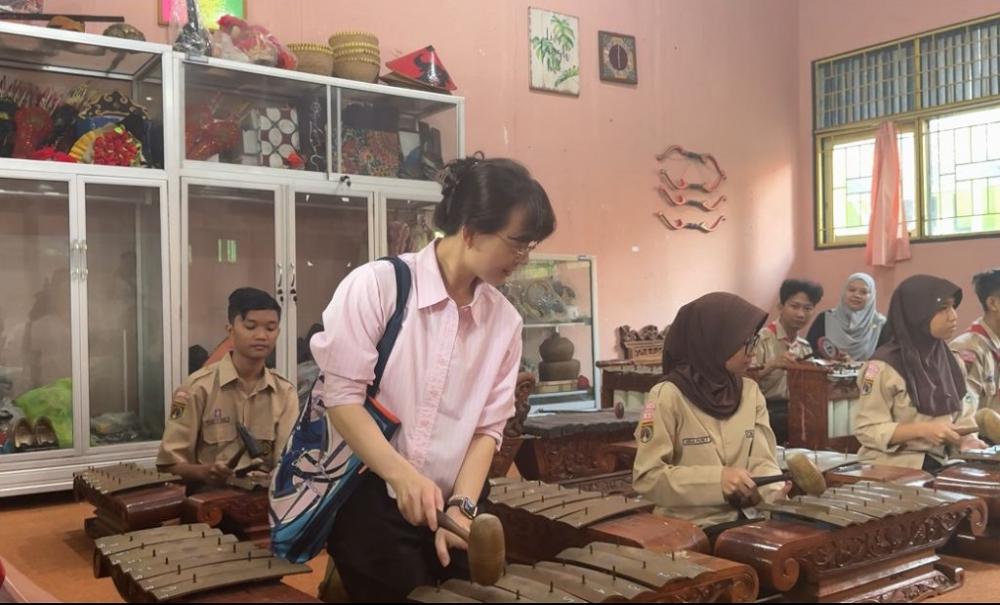 Jelang Pertukaran Pelajar, Pengajar Korsel Kunjungi SMAN 2 Batang