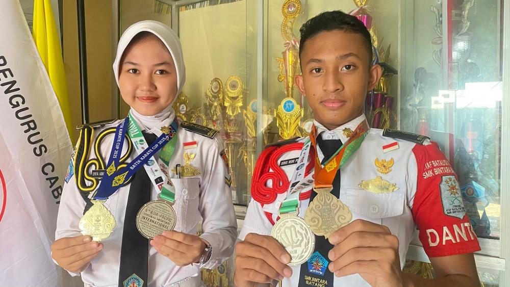 Atlet Muda Batang Raih Juara II Karate Asia Cup 2025