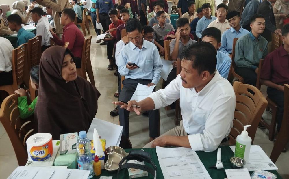 Skrining Kesehatan di Ponpes, RSUD Kalisari Batang Temukan Santri Perlu Rujukan Lanjutan