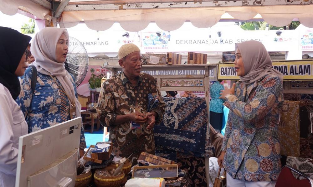 Dekranasda Expo, Faelasufa Faiz Harap UMKM Batang Dapat Akses Pasar Luas