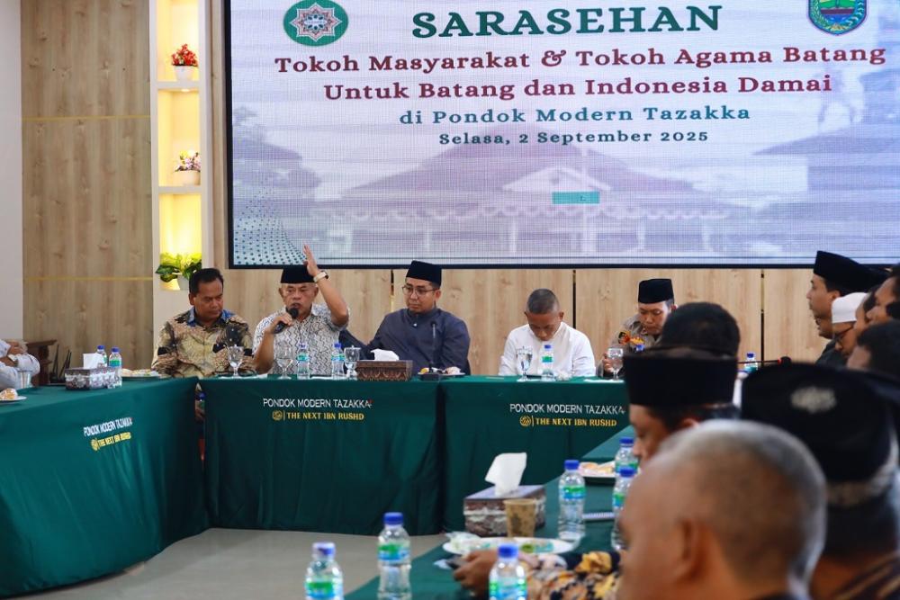 Jaga Kondusivitas, Tazakka Gelar Sarasehan Tokoh