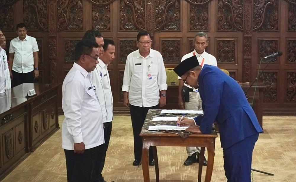Pemkab Batang Lakukan Rotasi Jabatan, Lima Pejabat Eselon II Dilantik Posisi Baru