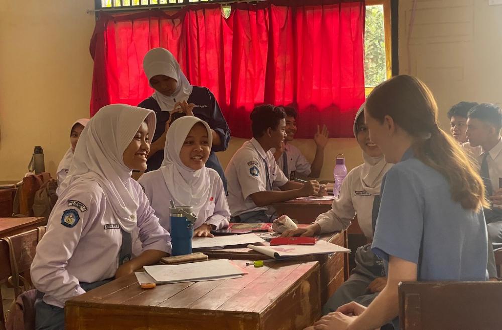 Perdalam Kebudayaan Indonesia, Pelajar Australia Kunjungi SMA N 2 Batang