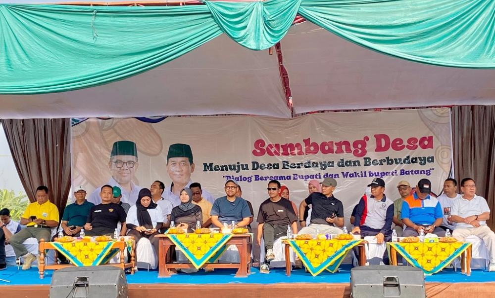 Program Sambang Desa, Pemkab Batang Hadirkan Layanan Publik hingga Bazar UMKM