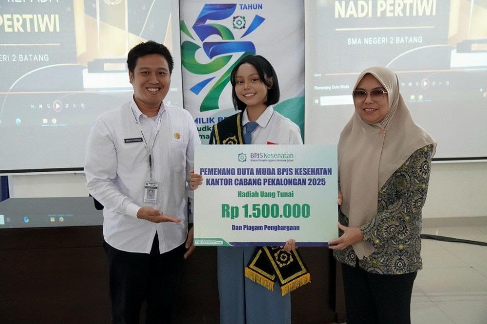 Nadi Pertiwi, Raih Predikat Duta Muda BPJS Kesehatan