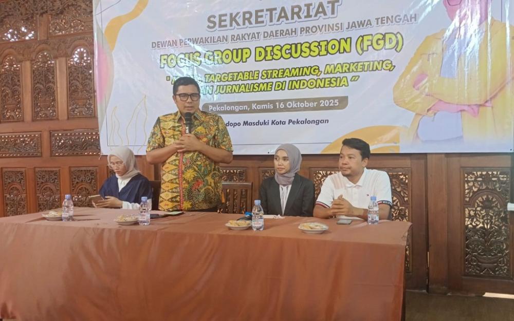 DPRD Jateng Gelar FGD Bersama Media Pantura