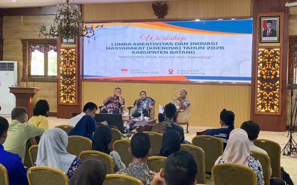 Bapperida Batang Gairahkan Inovasi Lewat Workshop Krenova 2025