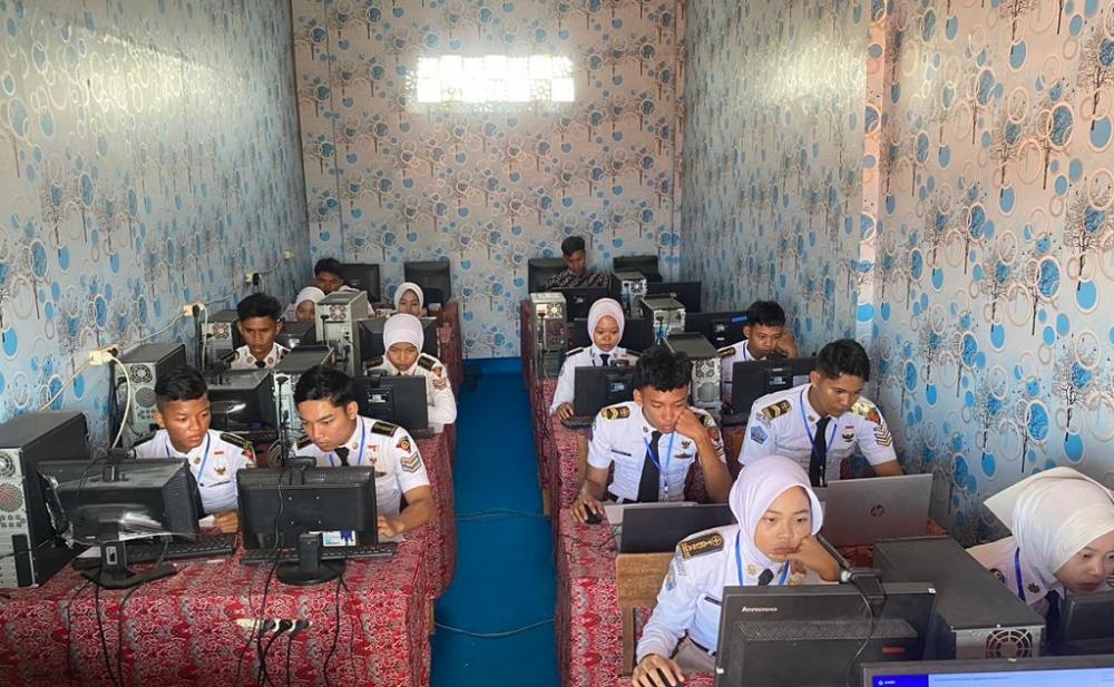 Antusias Pelajar, SMK Bintara Batang Gelar TKA Gelombang Pertama