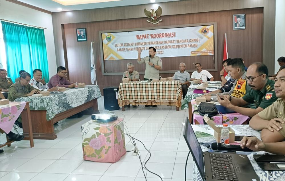 Mendekati Puncak Musim Hujan, BPBD Aktifkan Sistem Komando