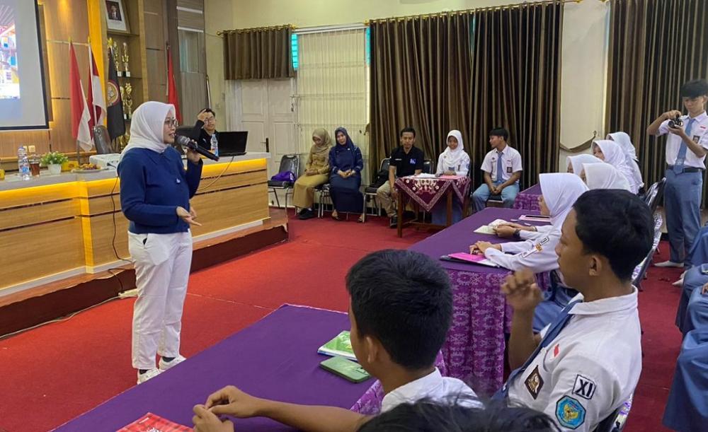 Faelasufa Berharap, Penguatan SDM Lewat Konten Positif di SMAN 1 Subah