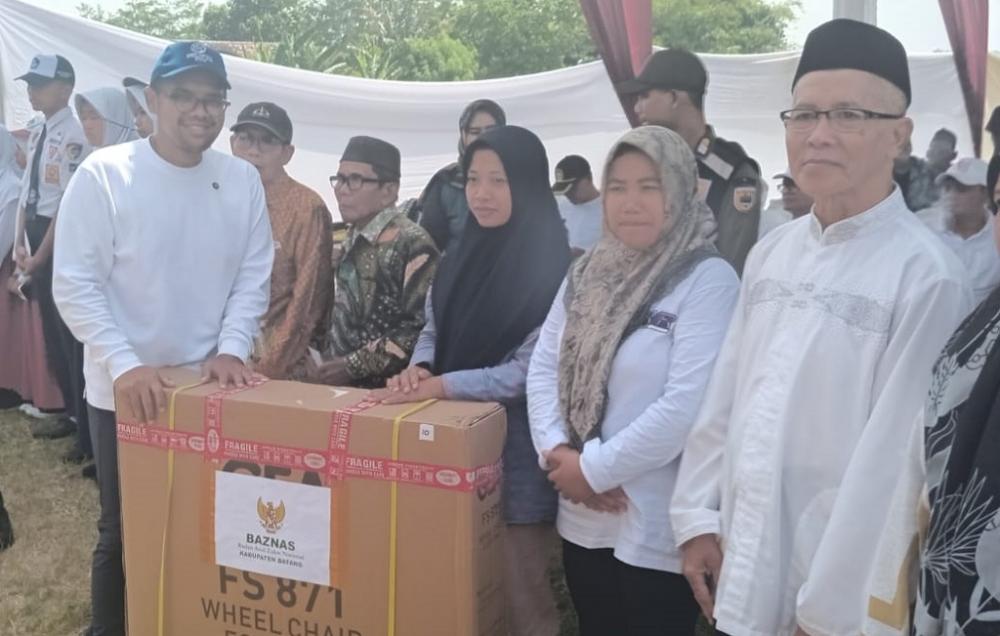 Peran Baznas Batang Tebarkan Manfaat bagi Para Mustahik