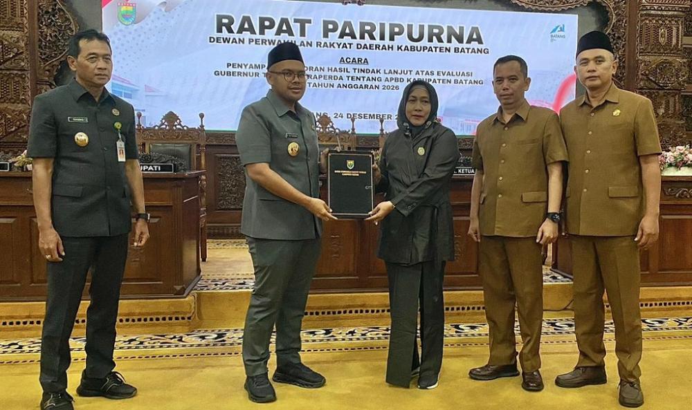 Raperda APBD 2026, Alokasi Infrastruktur Jadi Sorotan DPRD Batang