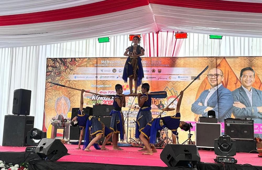 Tari Jiwana Jinma Tampil Spektakuler di Batang Expo