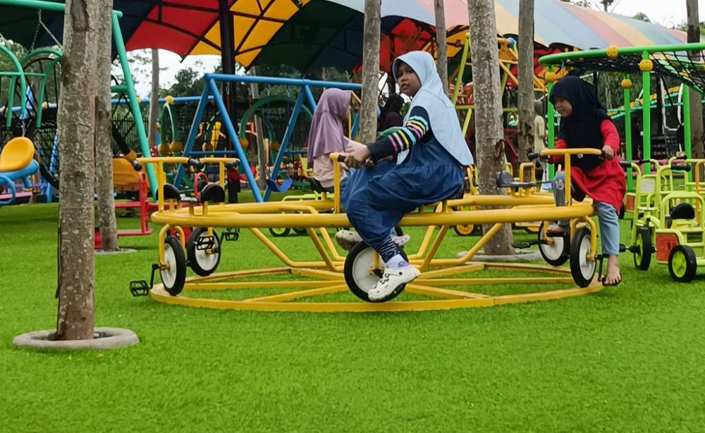 Libur Nataru, The Nice Playland Sedot Ribuan Wisatawan