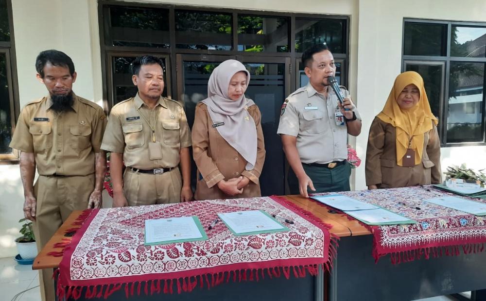 Awal Kerja 2026, ASN Diskominfo Batang Tandatangani Pakta Integritas