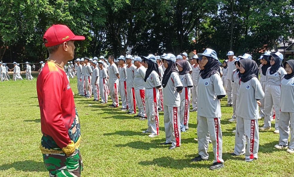 Tanamkan Kedisiplinan, Ratusan Pelajar SMK Bhapra Batang Jalani Retreat