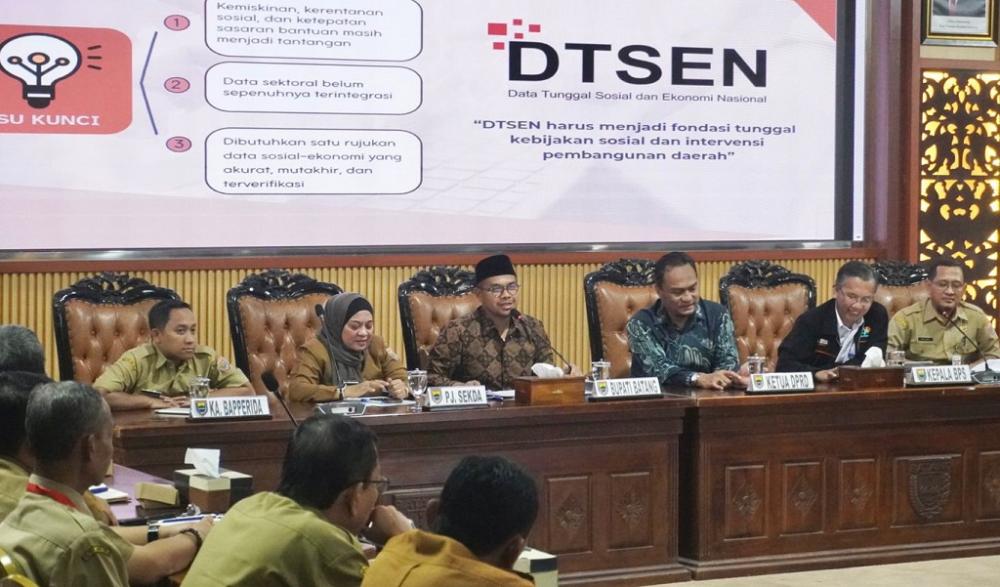 Pemkab Batang Perkuat Validasi DTSEN Demi Tepat Sasaran