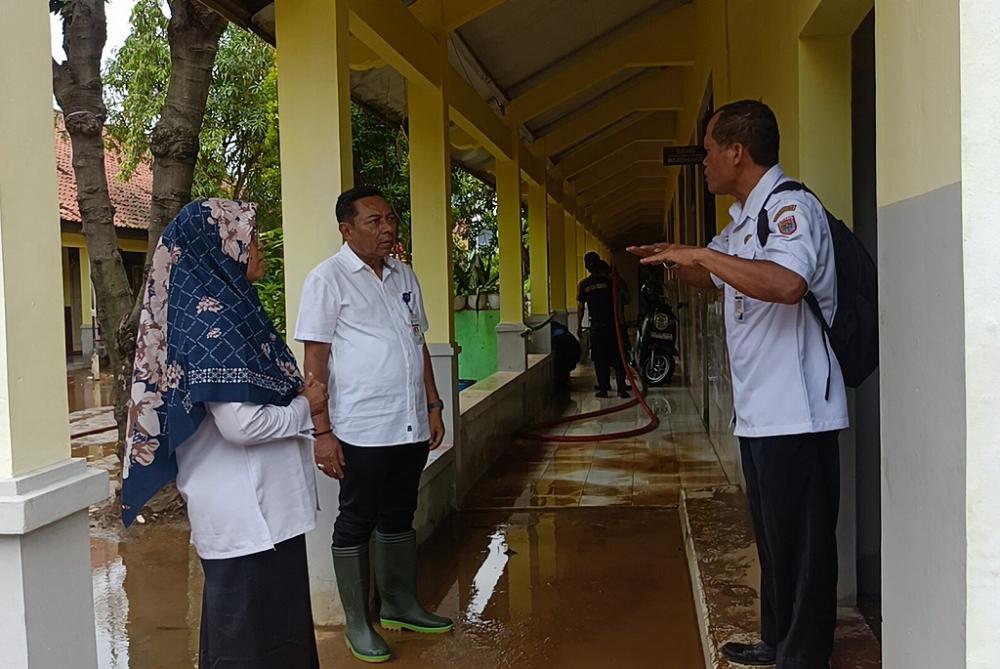 Banjir Lumpur Terjang Klidang Lor, Pembelajaran Digelar Daring