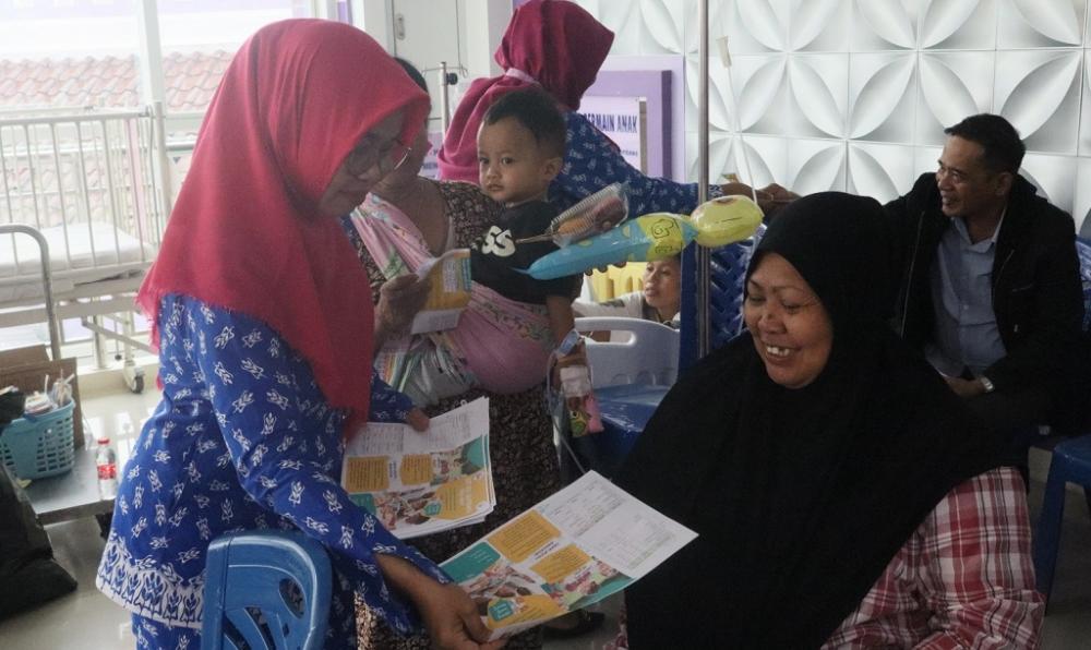 RS QIM Batang Gelar Edukasi Gizi Anak