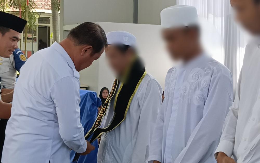 Tekun Dalami Alquran, Warga Binaan Lapas Batang Diwisuda
