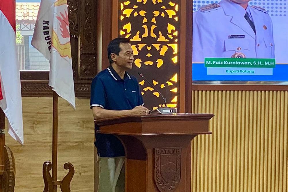 Wabup Batang Dorong Tiap Kecamatan Miliki Lapangan Tenis