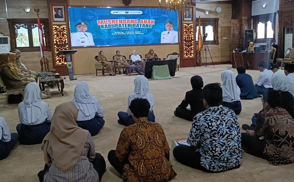 Musrenbang Anak, Upaya Pemkab Batang Selaraskan Harapan dan Pembangunan