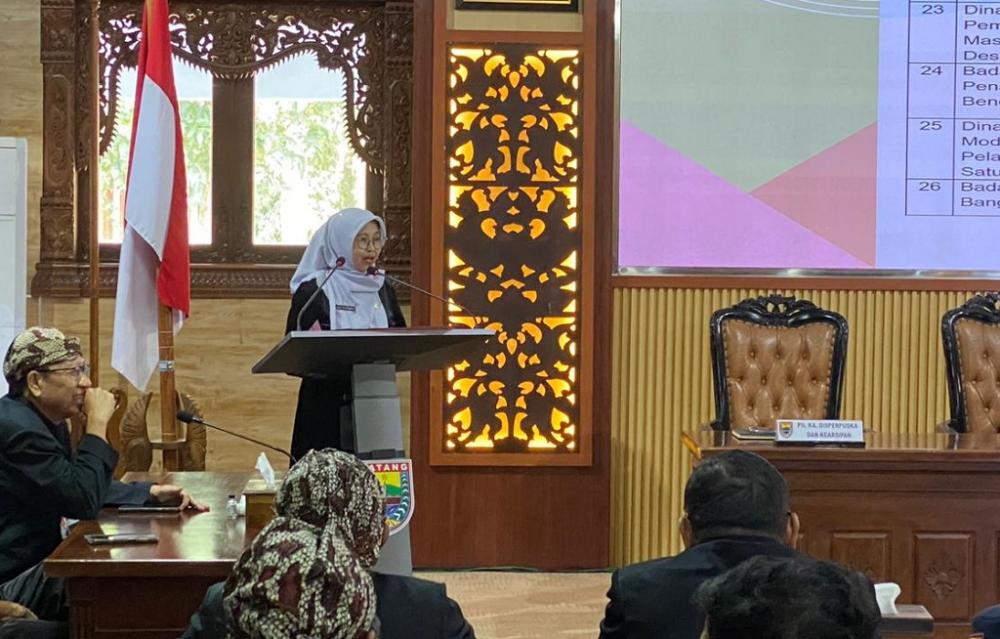 Peningkatan Tata Kelola Arsip, Disperpuska Batang Catat 3 Instansi Belum Miliki Arsiparis