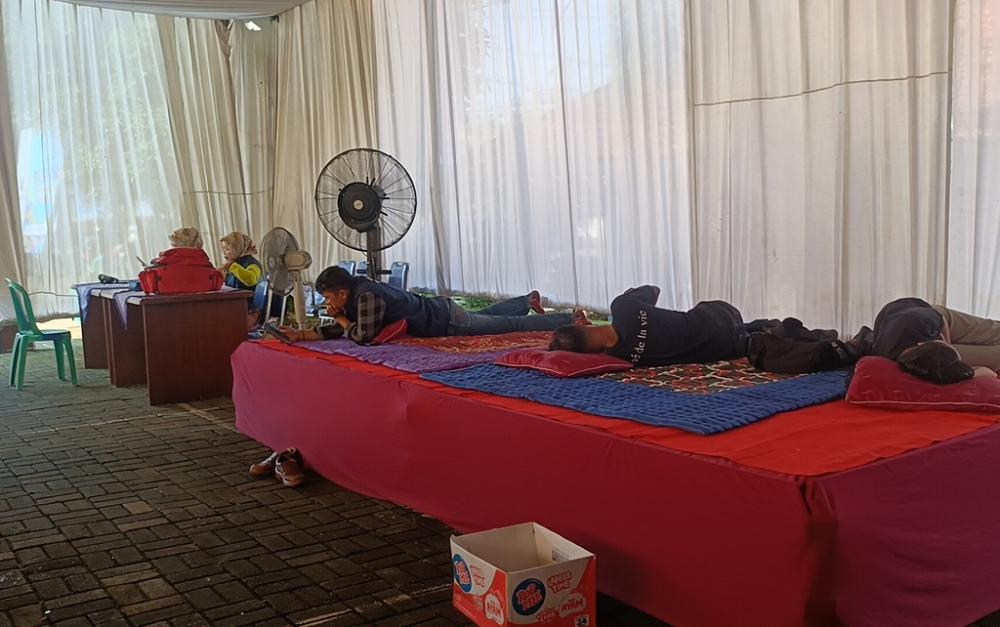 Rest Area Dishub Batang, Tempat Nyaman Pemudik Melepas Penat