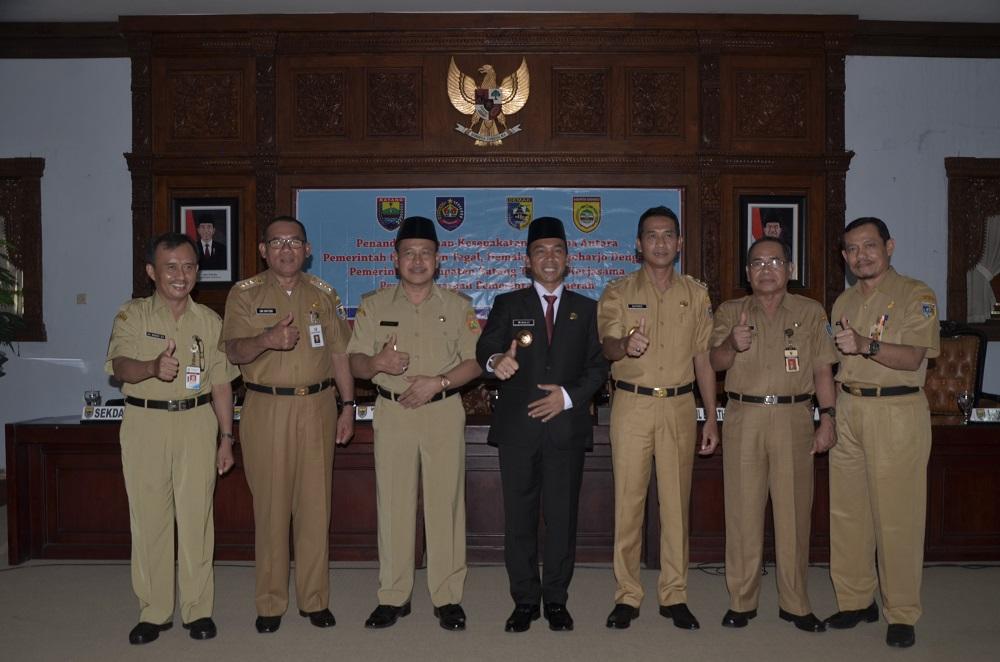 Tiga Kabupaten Melakukan Kerjasama Dengan Pemkab Batang