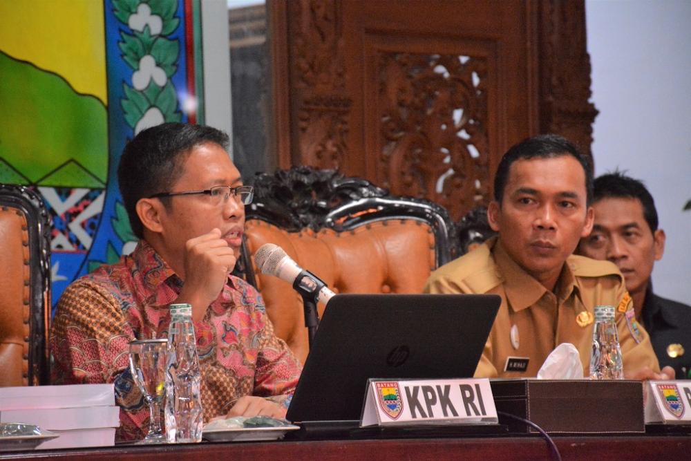 KPK dan Kabupaten/Kota Se-Eks Karesidenan Pekalongan Selenggarakan Rakor Rencana Aksi Pemberantasan 