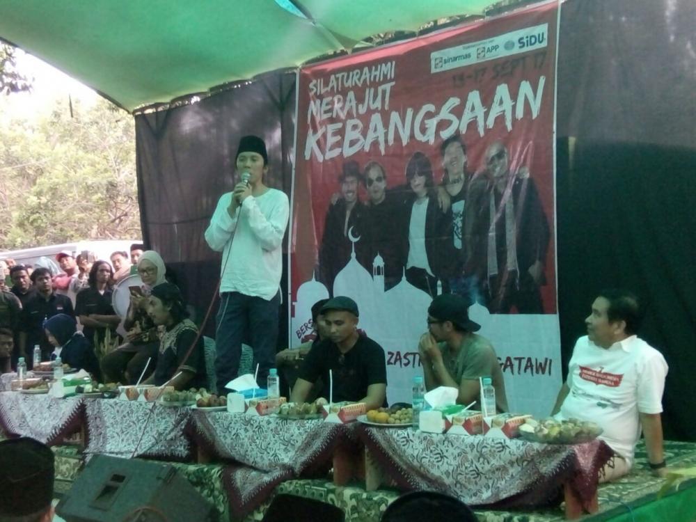 Bersama Slank, Danramil 01/Subah Merajut Kebangsaan