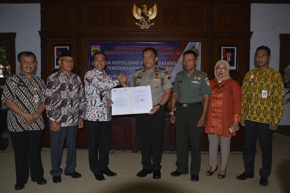 Pemkab Batang Anggarkan 100 Juta Untuk Pembinaan Rekruetmen Anggota Polri